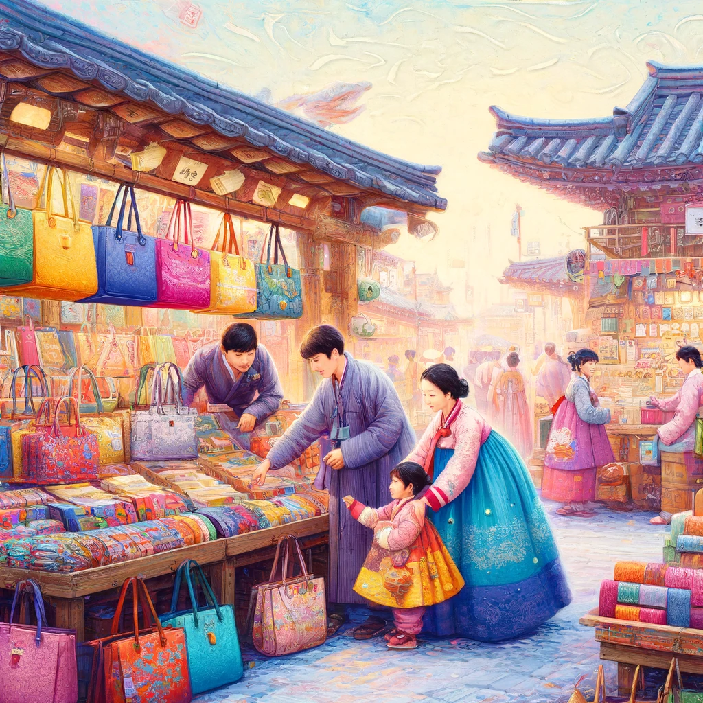 새 가방을 사는 꿈 사진