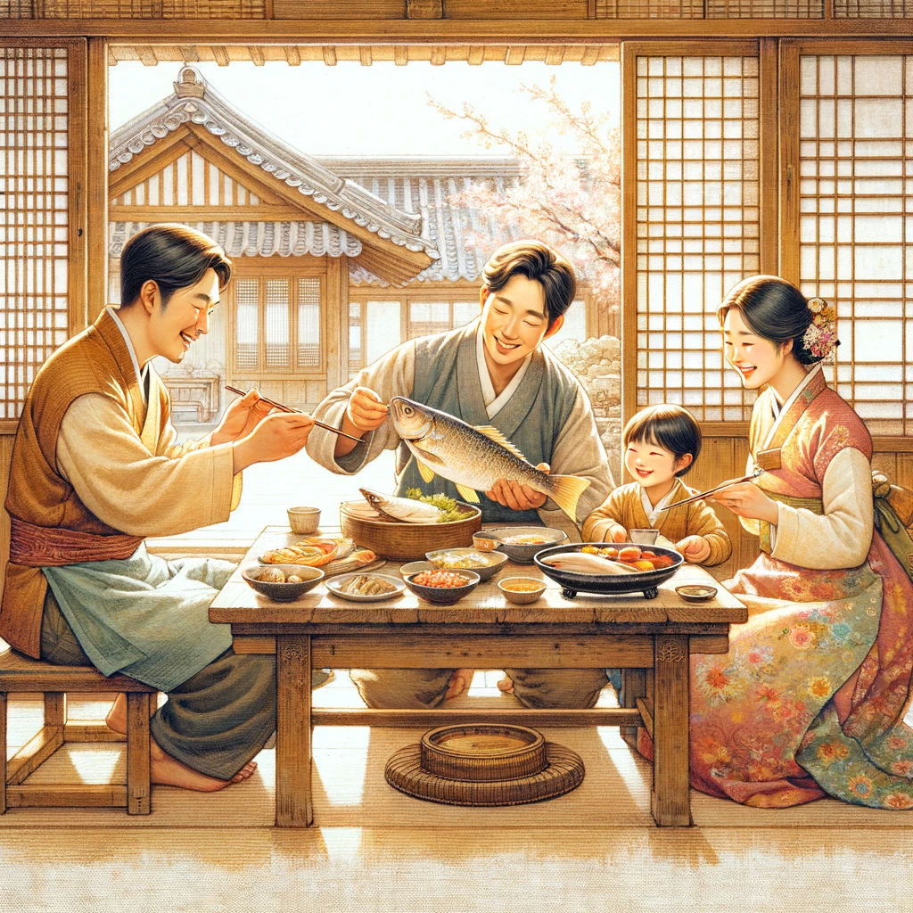 가물치를 먹는 꿈 사진